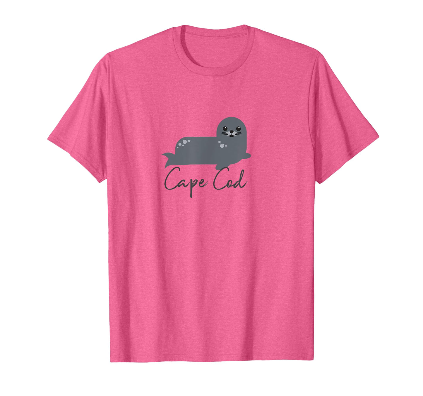 Cape Cod Cute Whimsy Marine Life Harbor Seal Vacation T-Shirt