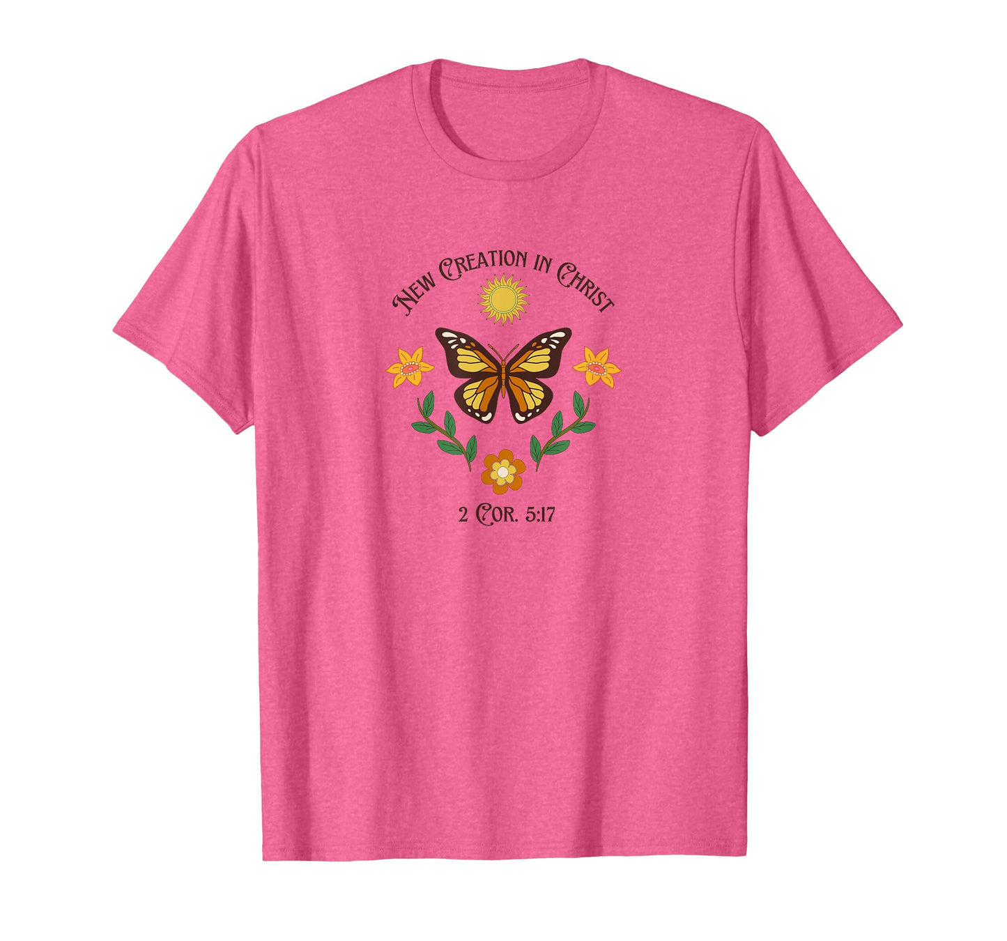 New Creation In Christ Butterfly T-Shirt