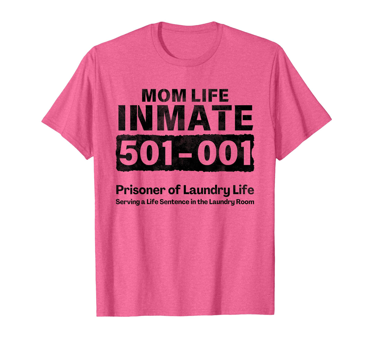 Mom Life Prisoner Inmate Funny Jail Halloween Costume T-Shirt