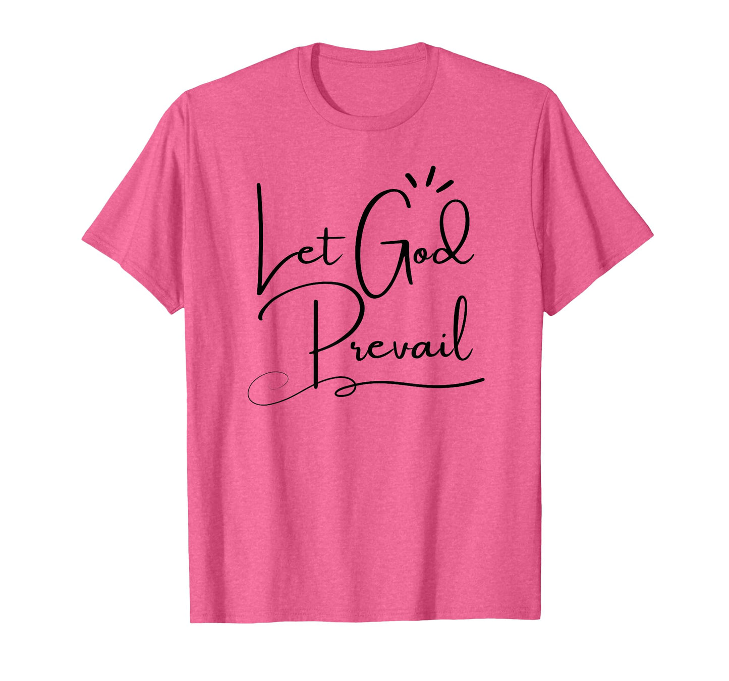 Christian Let God Prevail Graceful T-Shirt