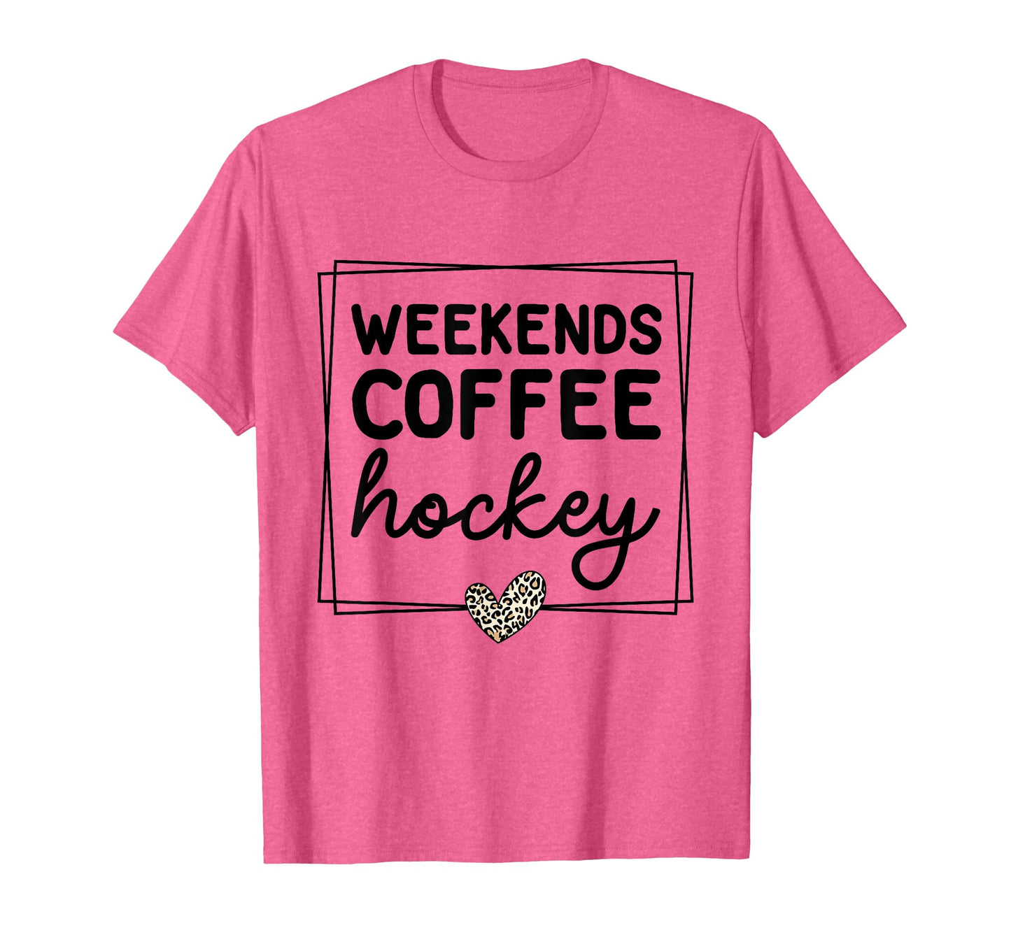 Weekends Coffee Hockey Cute Retro Mom Life With Sayings T-Shirt