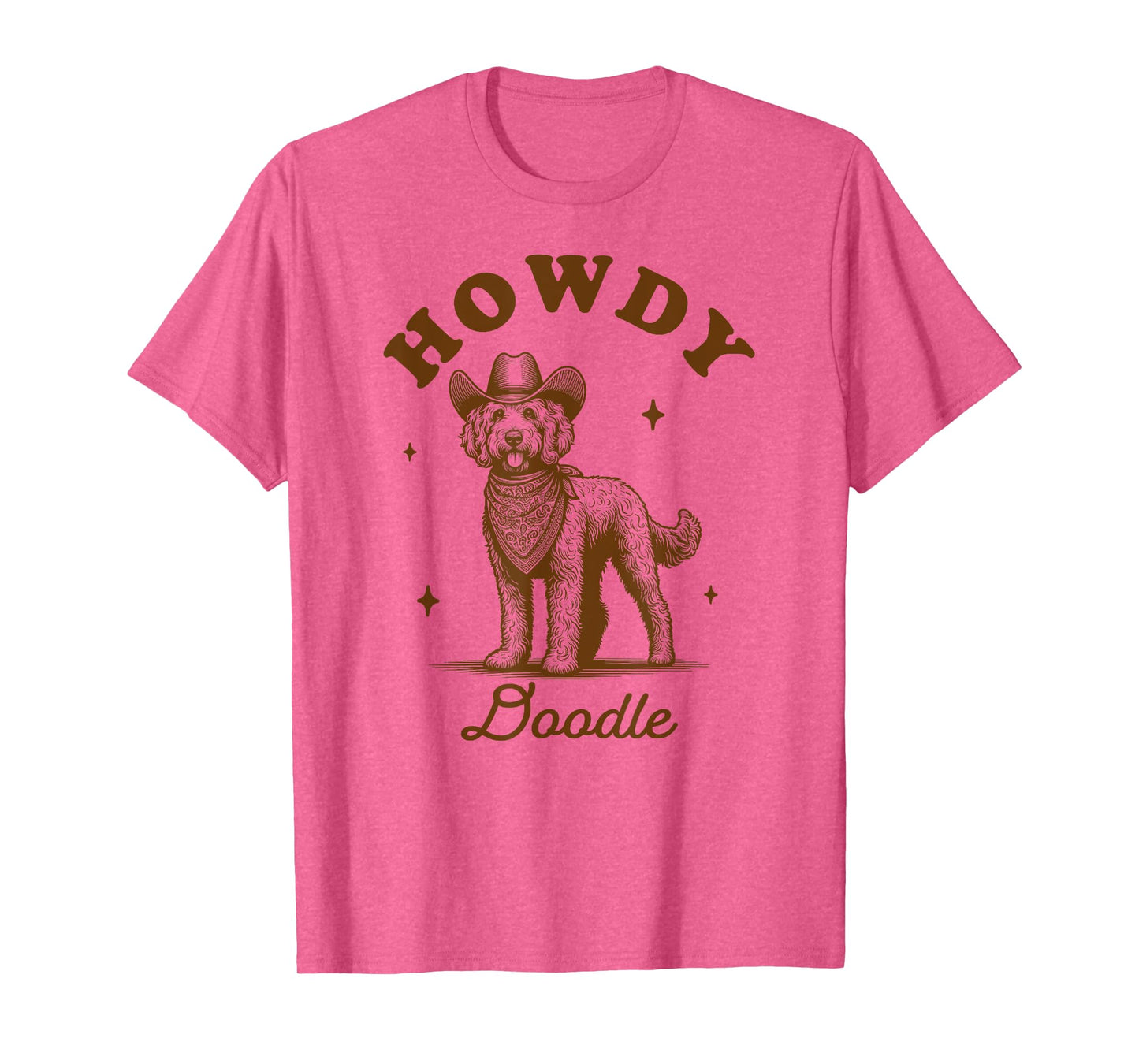Doodle Mom Doodle Lover Vintage Western Life Howdy Doodle T-Shirt