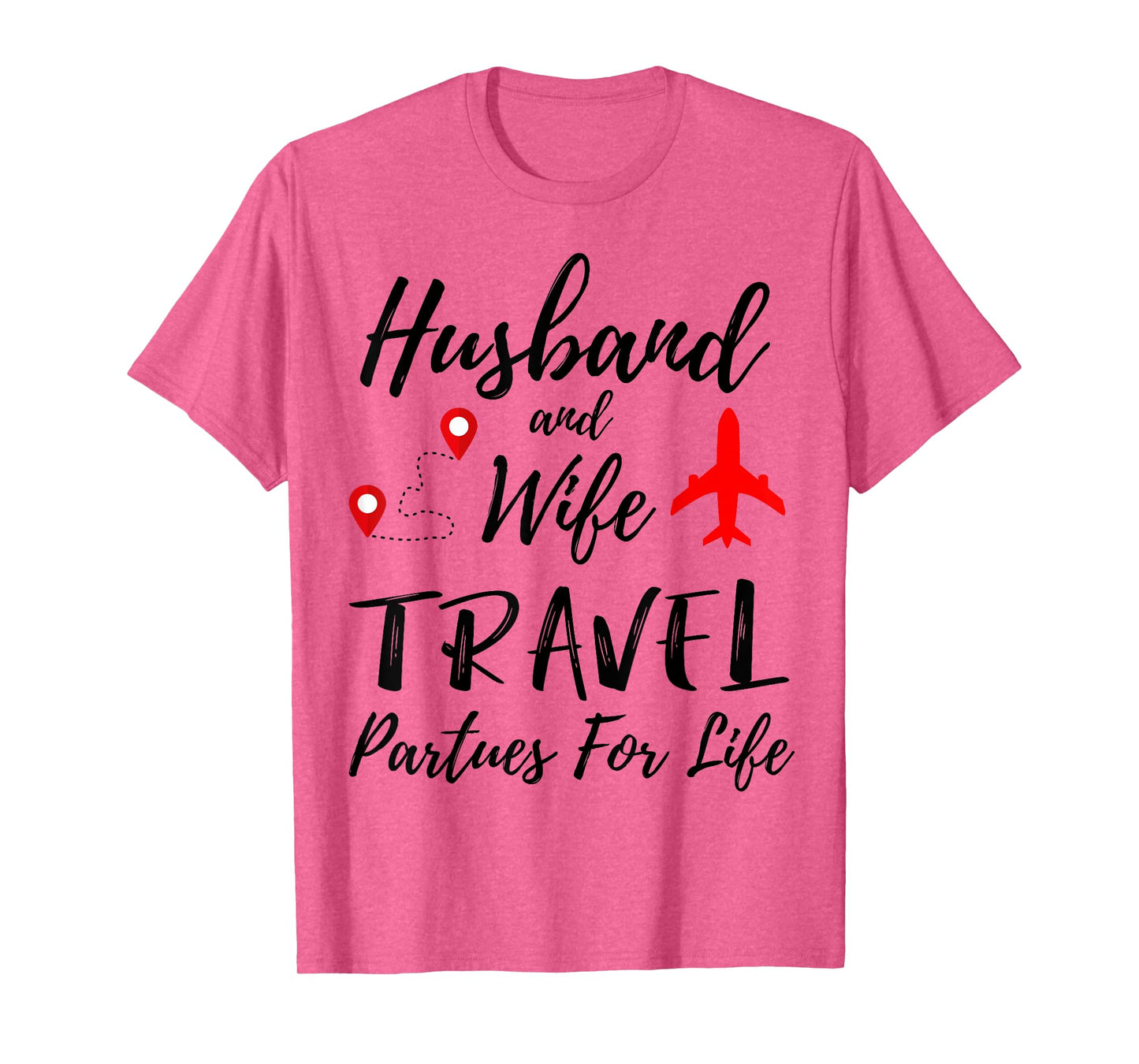 Couple Matching Husband And Wife Travel Partners For Life T-Shirt