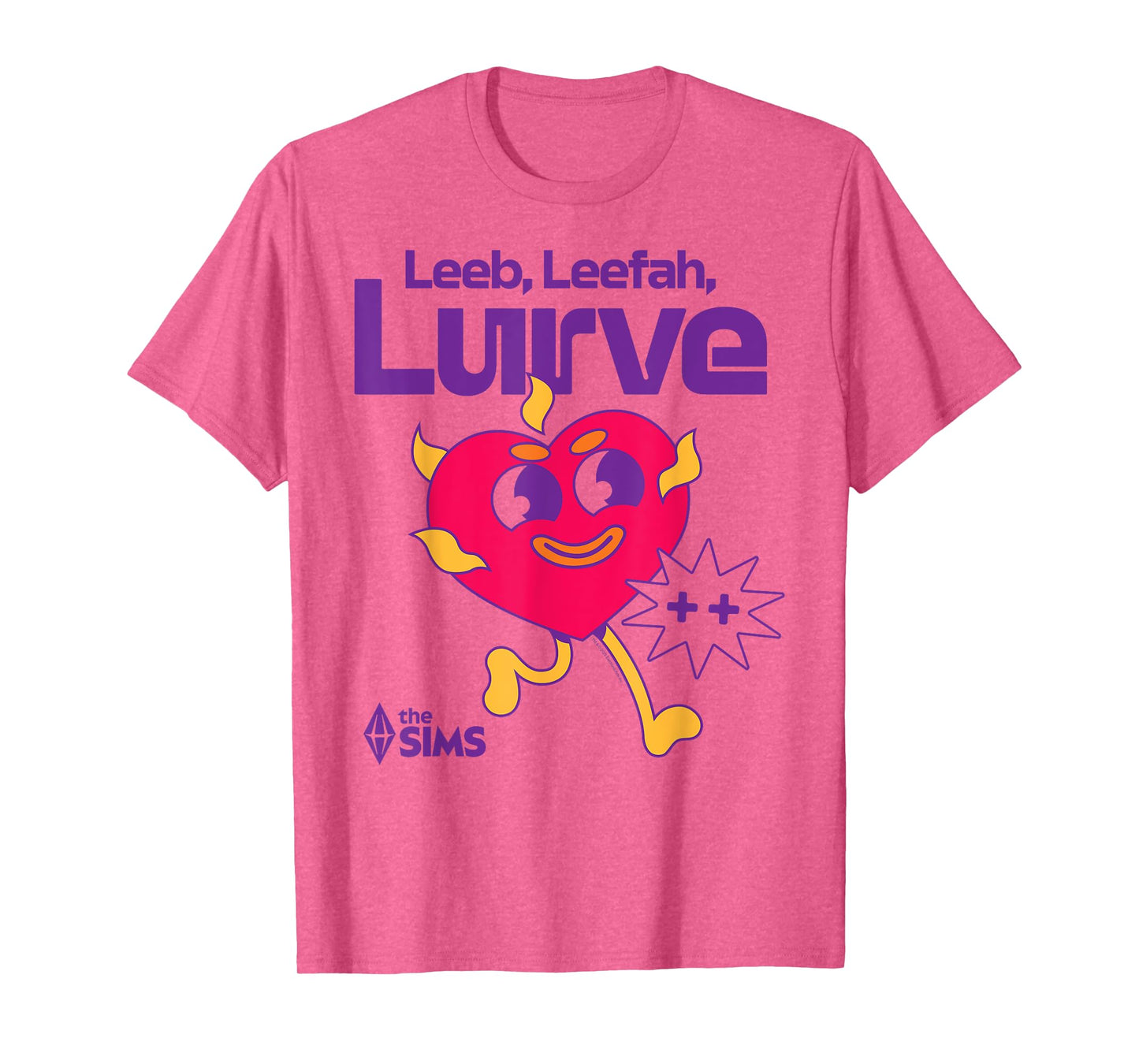 The Sims Leeb, Leefah, Lurve Heart Video Game T-Shirt