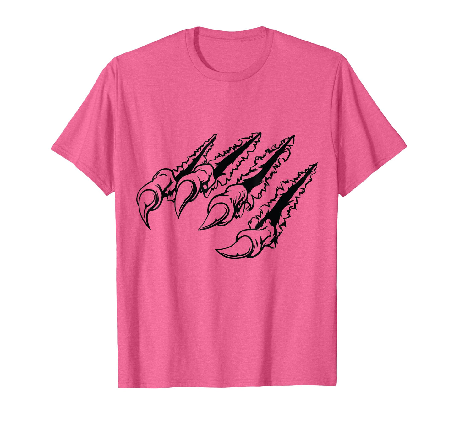 Tiger Cat Claw Mark Wild Animal Scratch Claw T-Shirt Men Tee T-Shirt