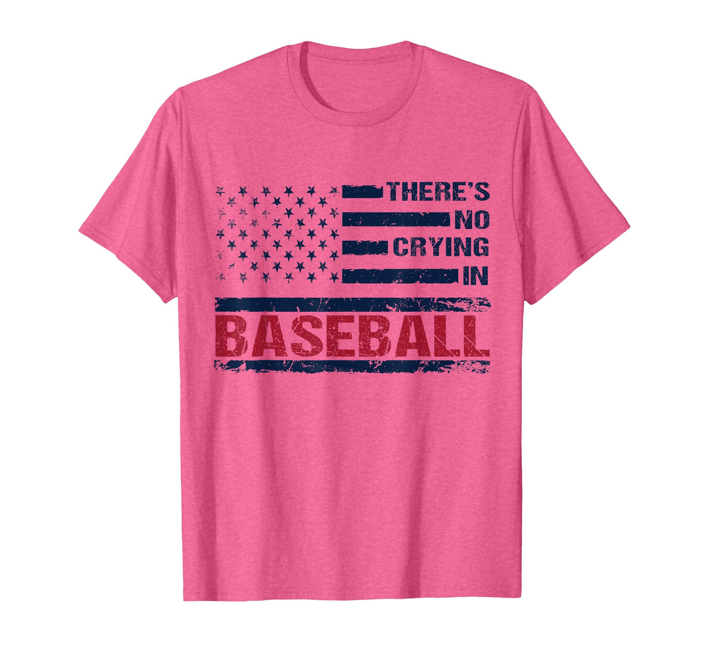 There Is No Crying In Baseball Funny Game Day Baseball Mom T-Shirt