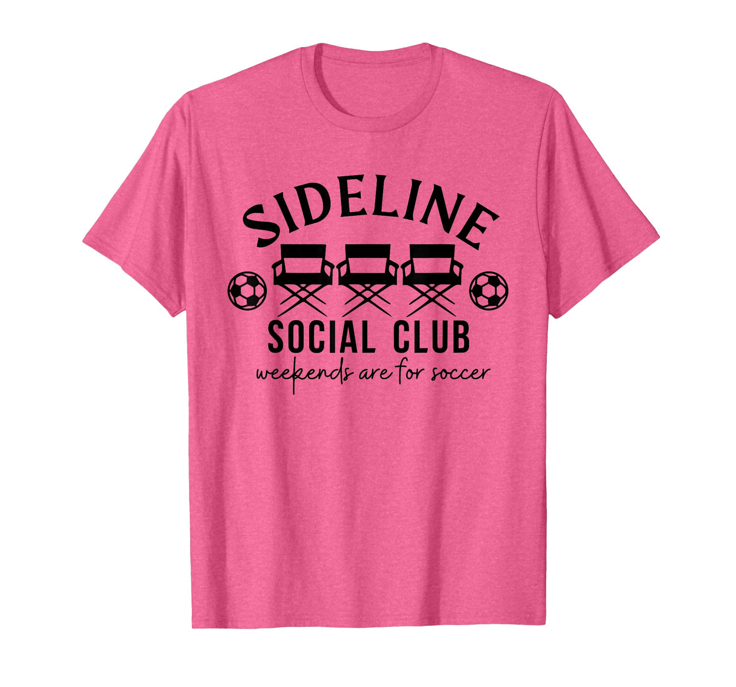 Sideline Social Club Weekends Are For Soccer Mom Life Retro T-Shirt