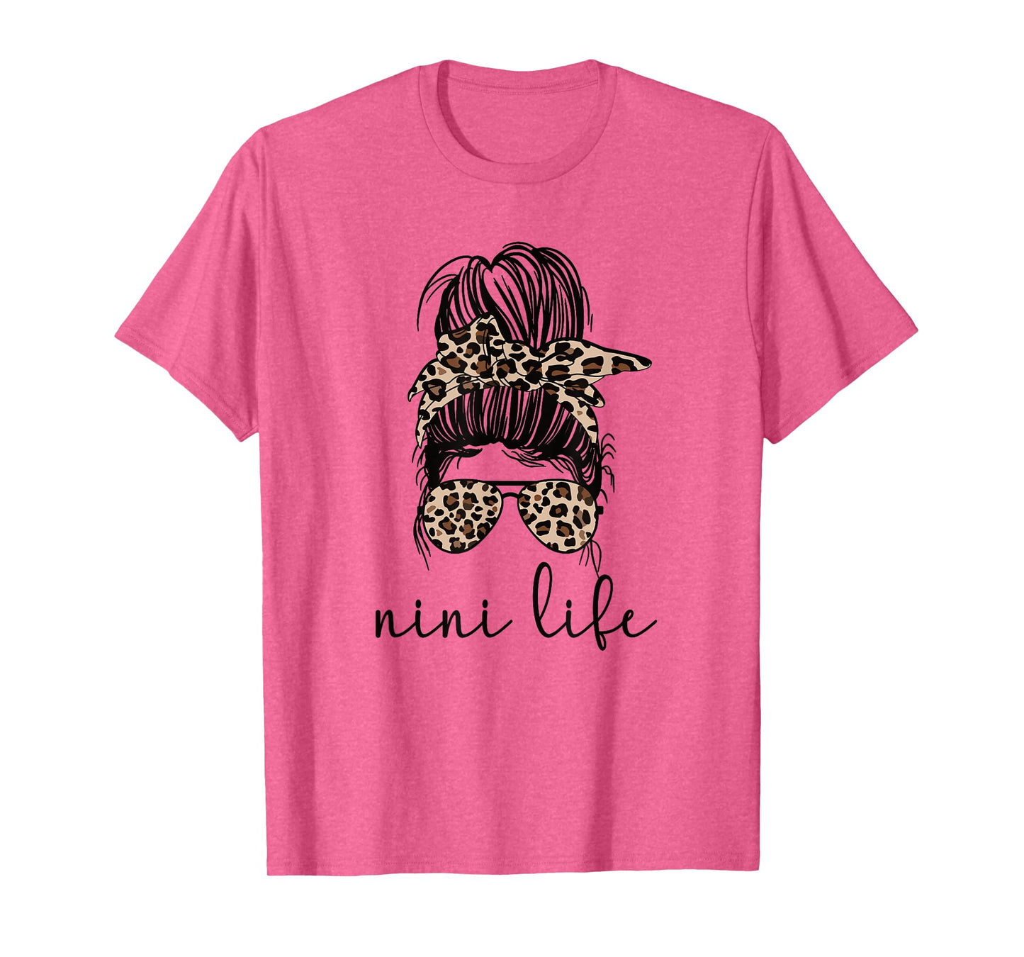Nini Life Blessed Nini Grandmother Nini Grandma T-Shirt