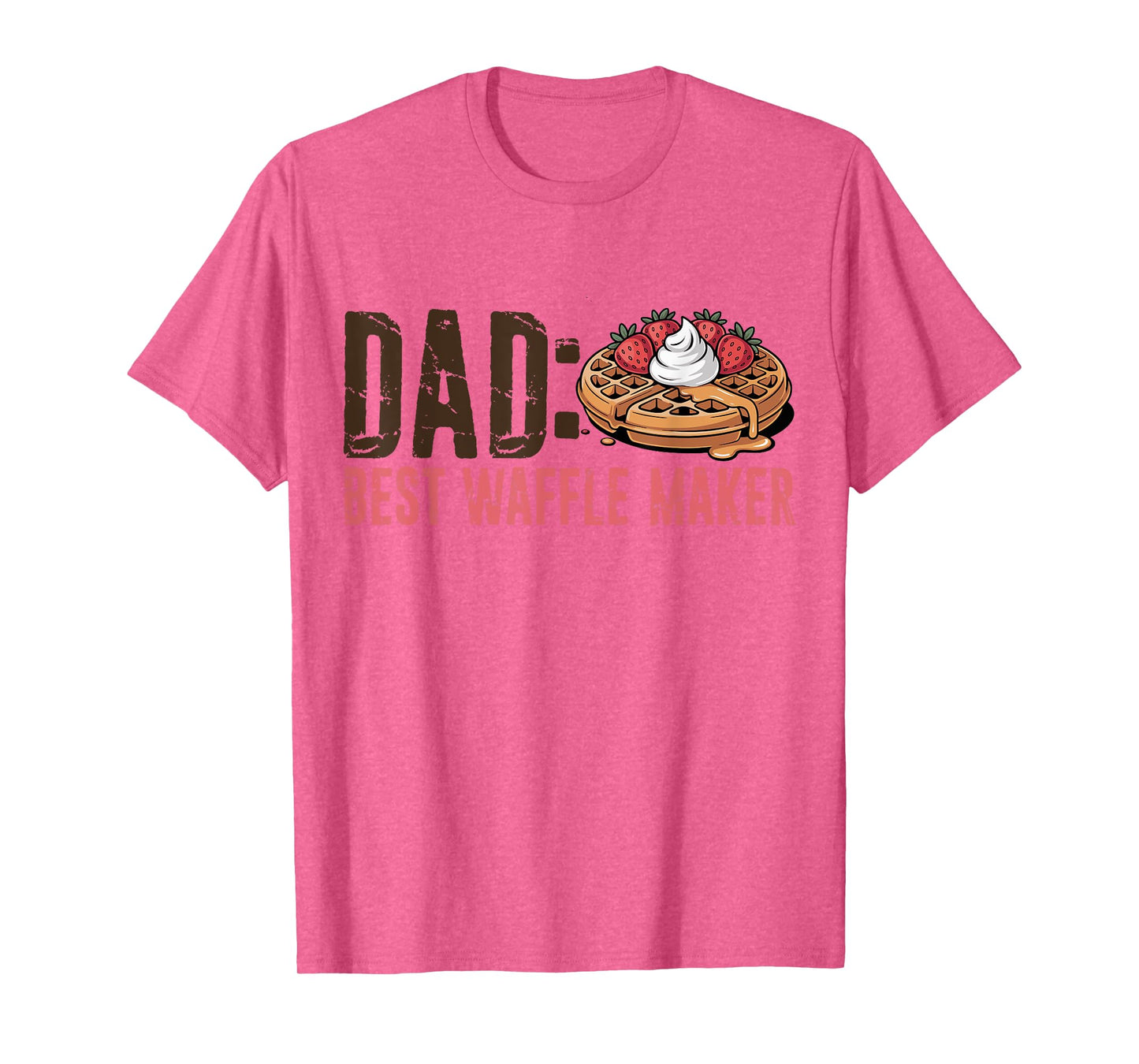 Dad Best Waffle Maker, Fathers Day, Worlds Best Dad Funny T-Shirt