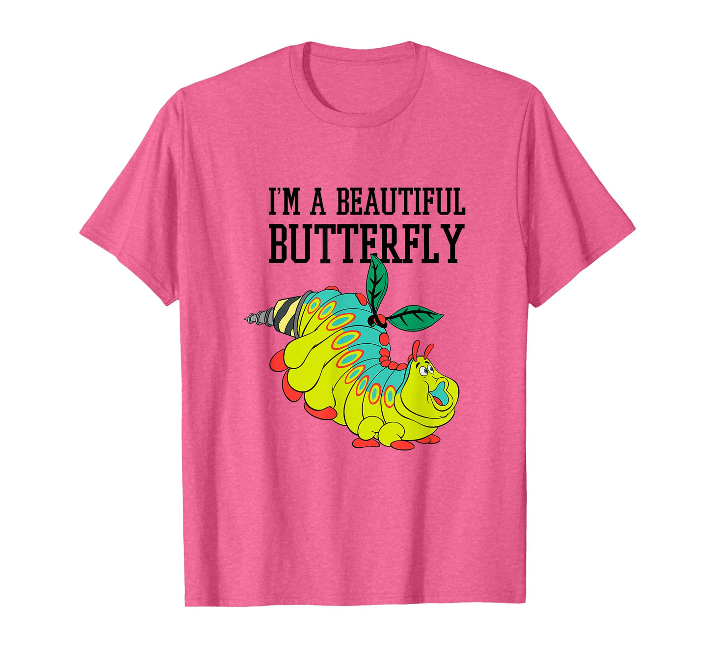 Disney Pixar A Bug's Life Heimlich I'm A Beautiful Butterfly T-Shirt