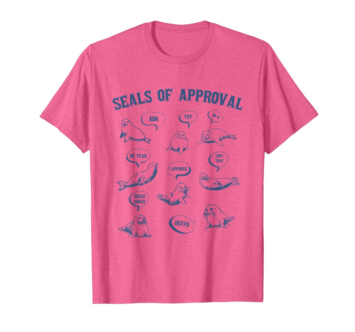 Seals Of Approval Shirt Sarcastic Pun Funny Joke T-Shirt