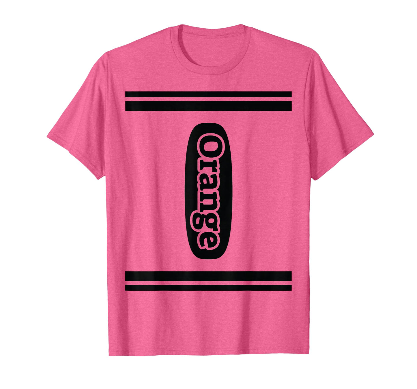 Crayon Orange Group Costume T-Shirt