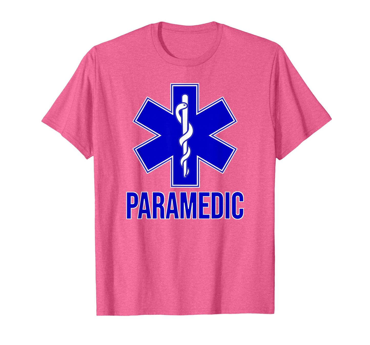 PARAMEDIC STAR OF LIFE EMT EMS AMBULANCE UNIFORM COSTUME TEE T-Shirt