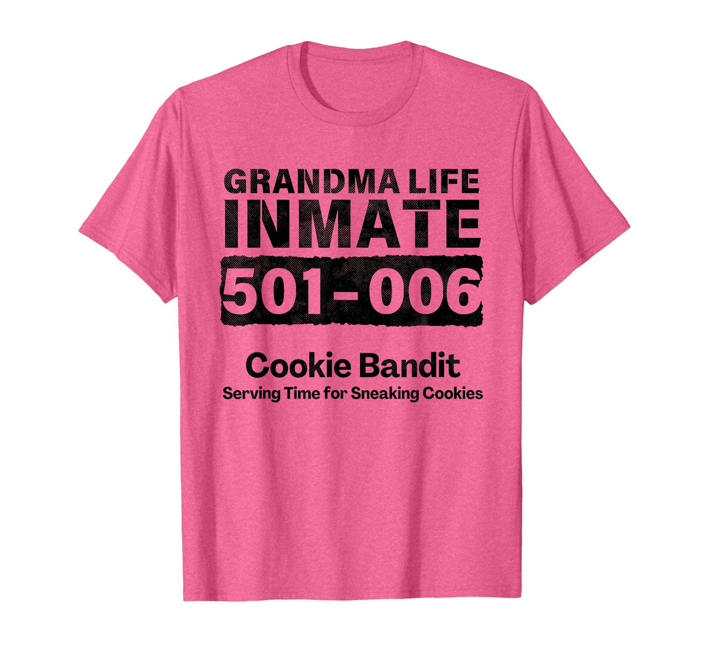 Grandma Life Prisoner Inmate Funny Jail Halloween Costume T-Shirt