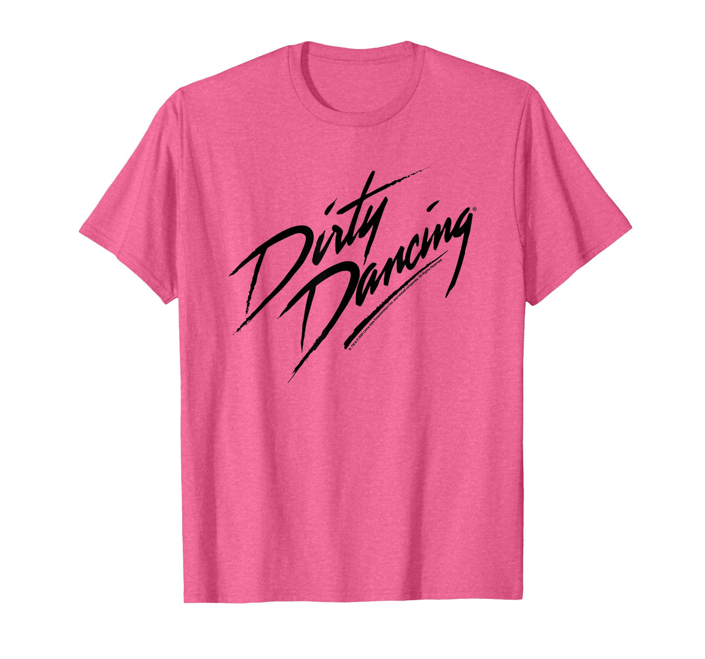 Dirty Dancing Movie Black Text Logo T-Shirt