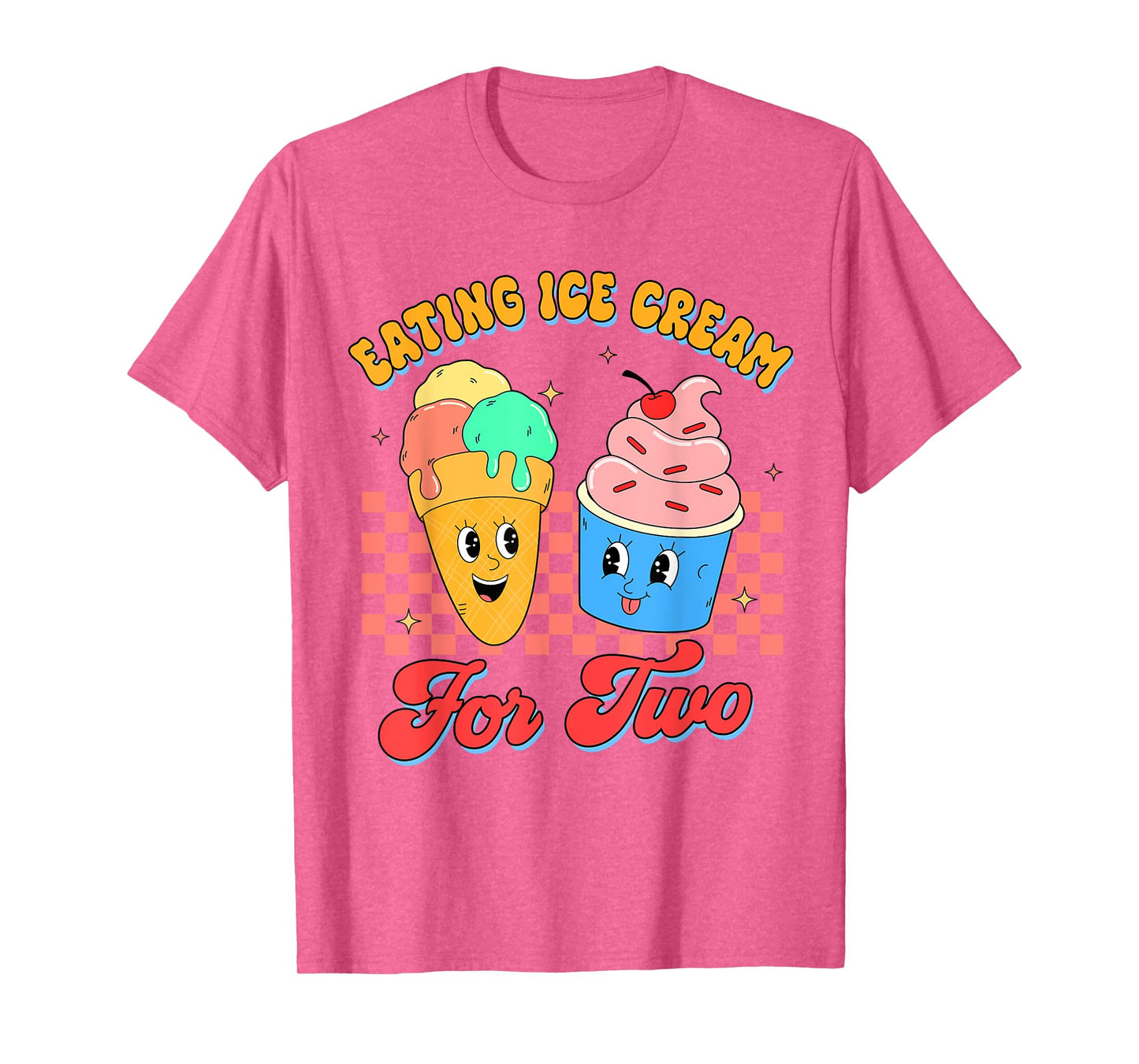 Pregnancy Announcement Mommy To Be Eating Ice Cream For Two T-Shirt