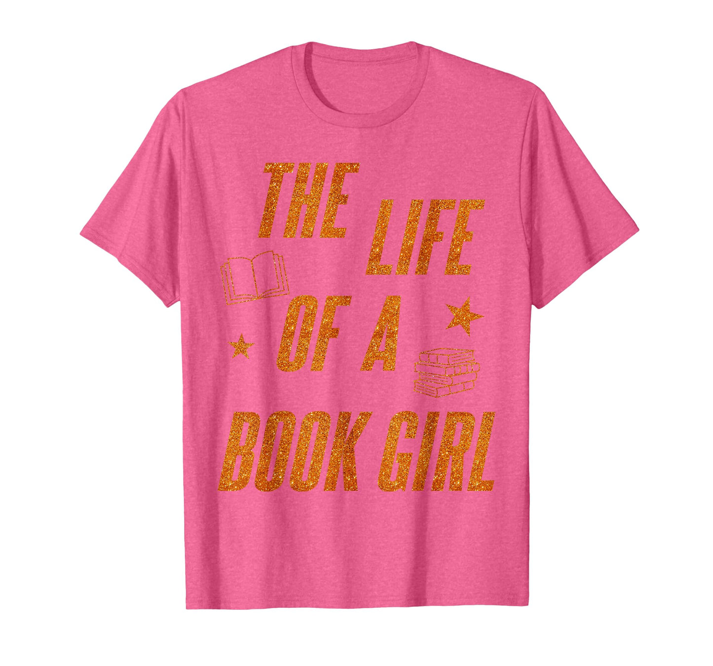 Life of a Book Girl Librarian Funny Book Lovers Gift T-Shirt