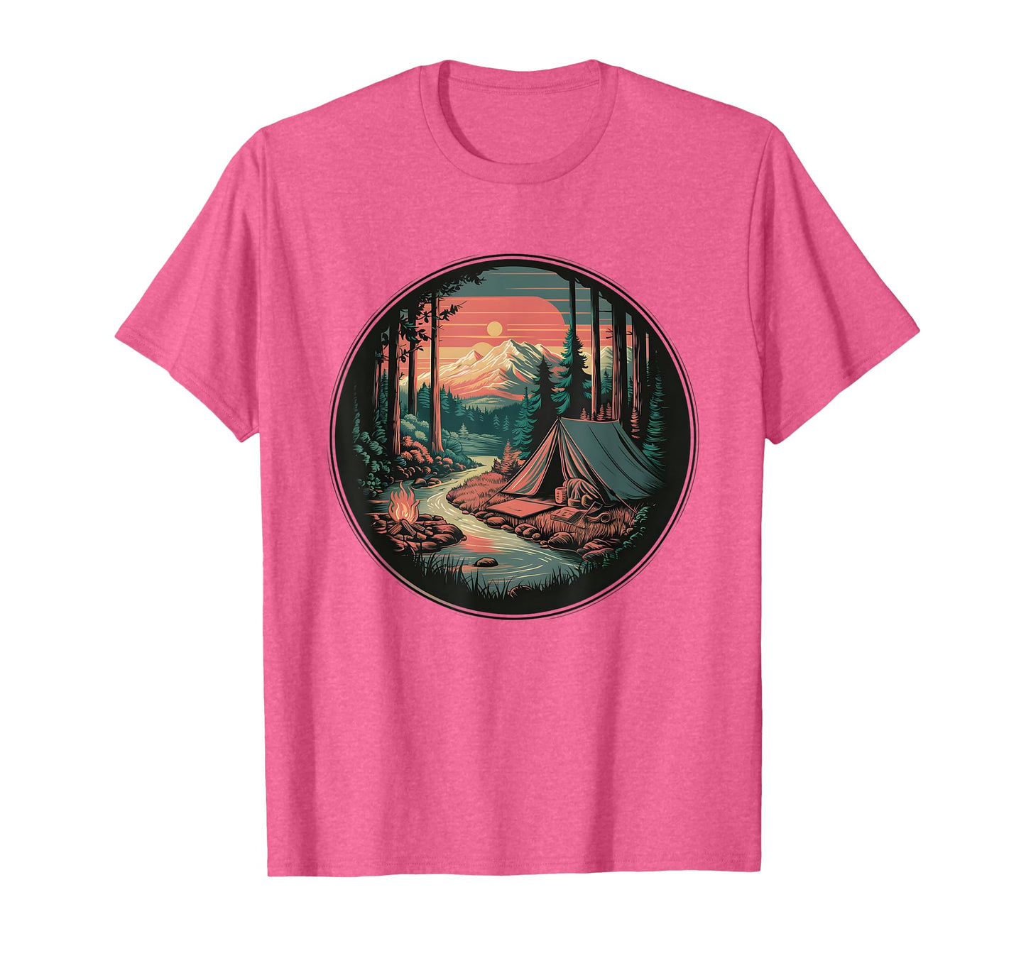 Trees Wildlife Nature Vintage Forest T-Shirt