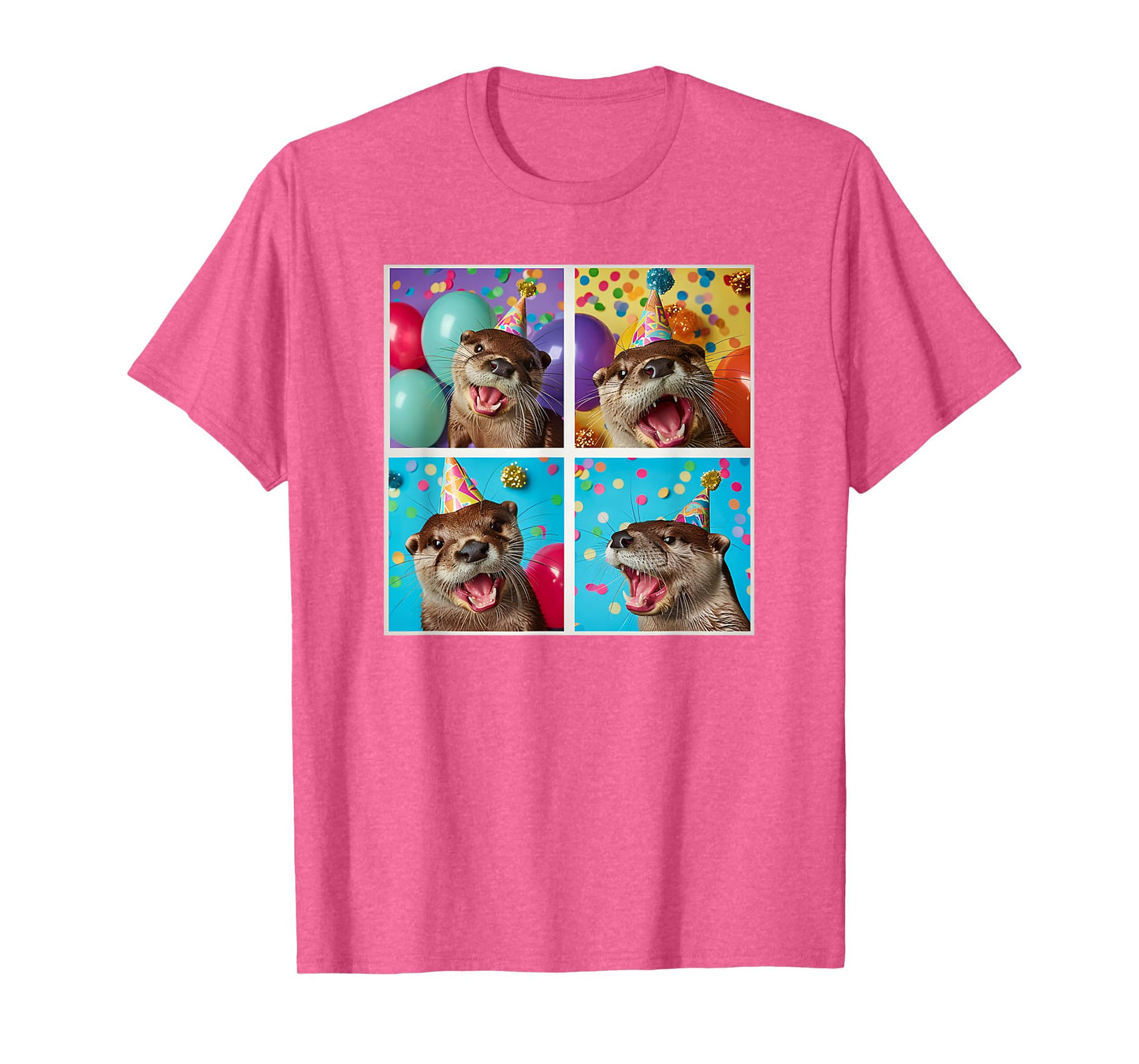 Sea Otter Lover Wildlife Animal Colorful Birthday Otter T-Shirt