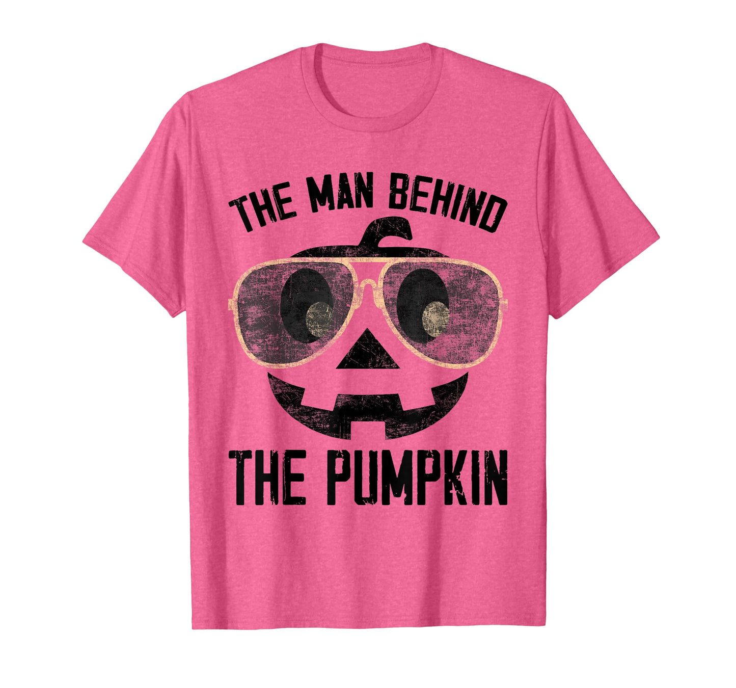 The Man Behind The Pumpkin New Baby Shower Dad Halloween T-Shirt