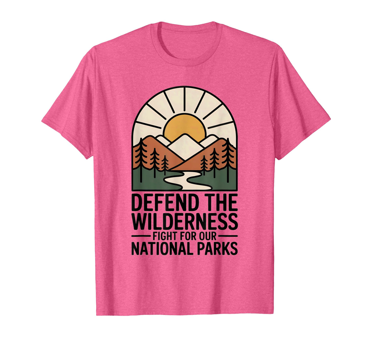 Protect Our National Parks Wildlife Save National Parks T-Shirt