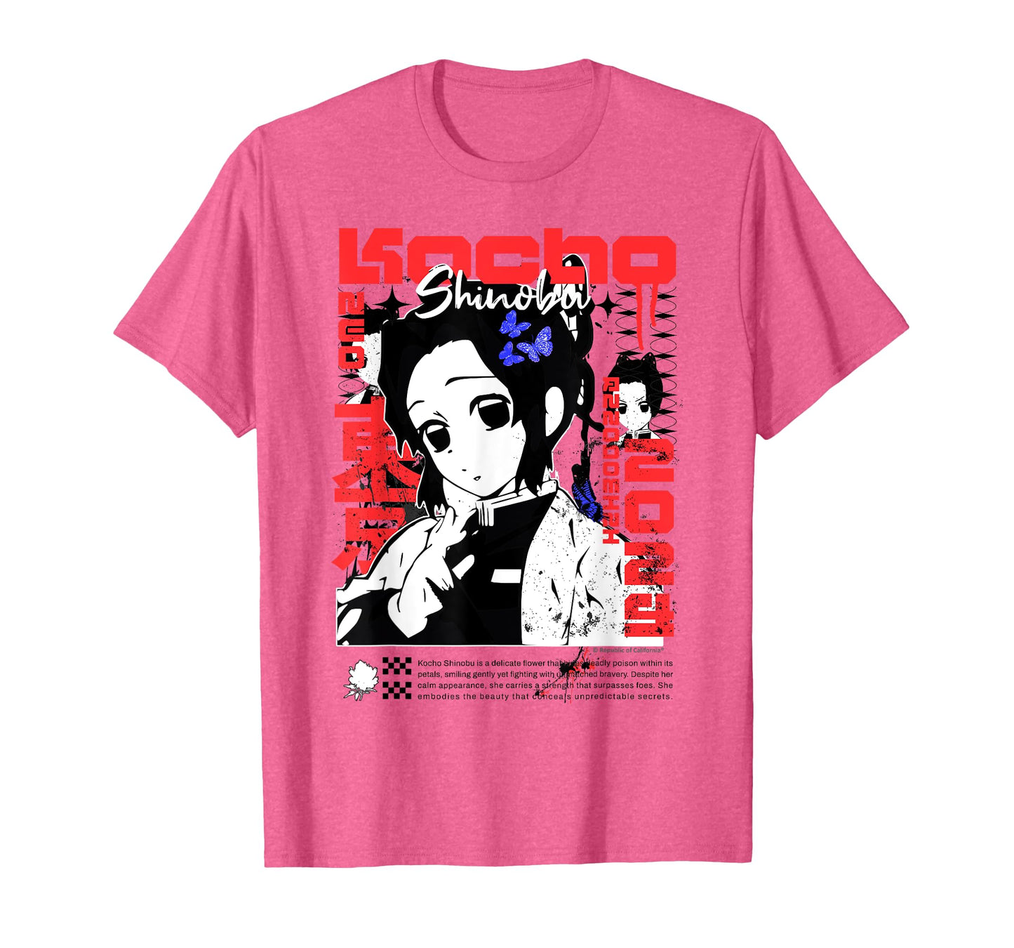 Kochou Shinobu Neo Anime Aesthetic T-Shirt