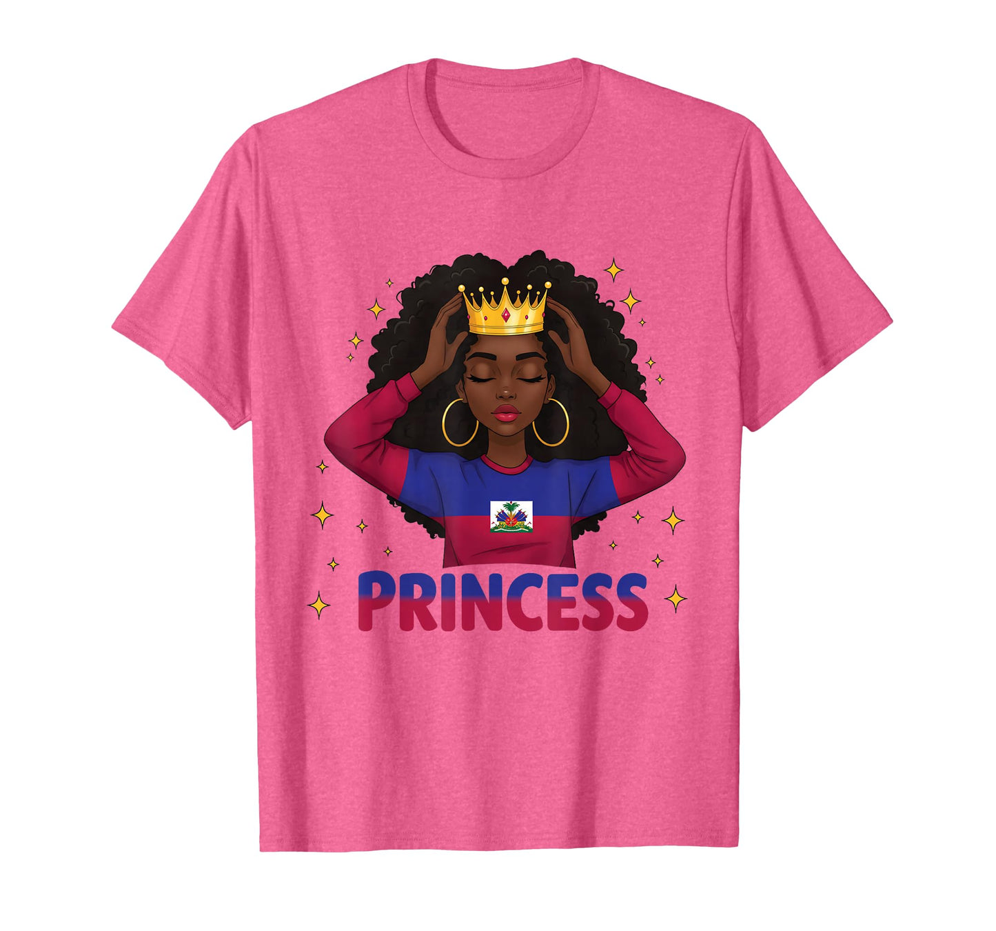 Haitian Princess Haiti Independence Flag Day 1804 Women T-Shirt