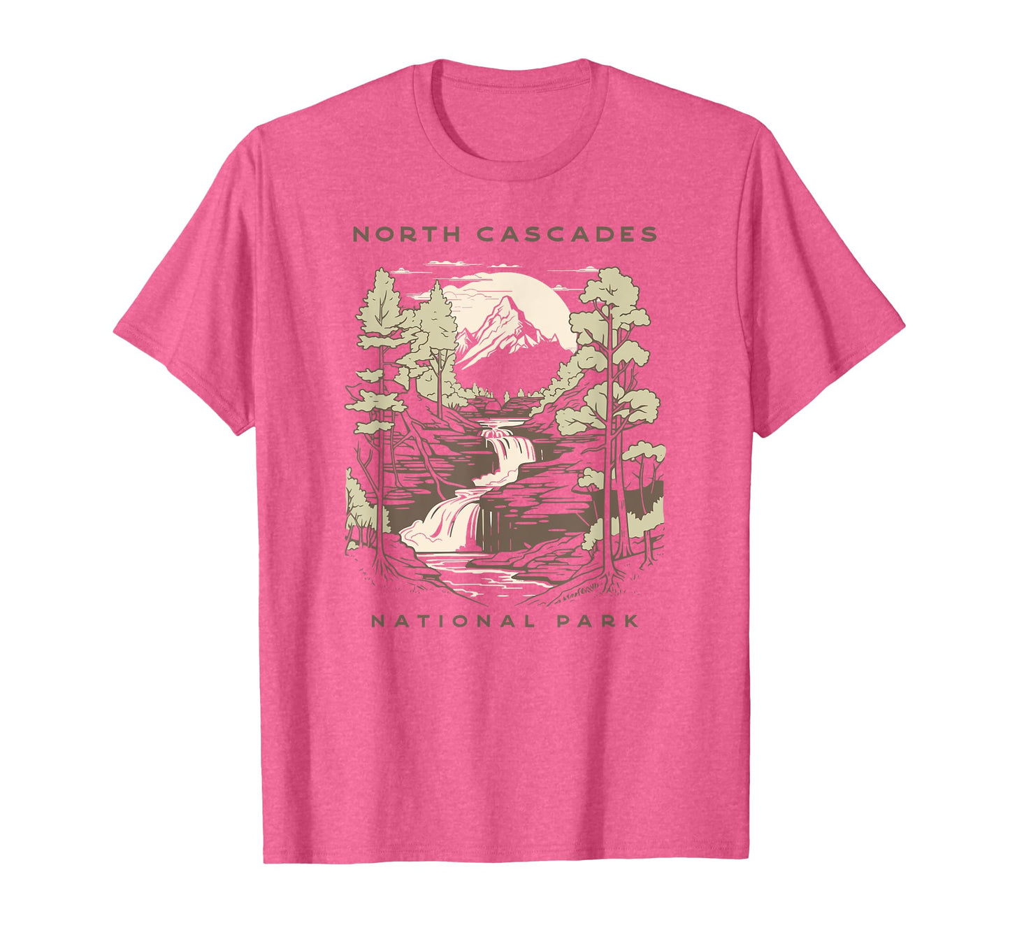 North Cascades National Park Vintage T-Shirt