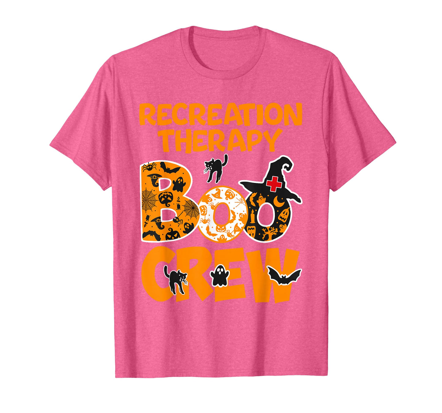 Recreation Therapy Boo Crew Recreational Therapist Halloween T-Shirt