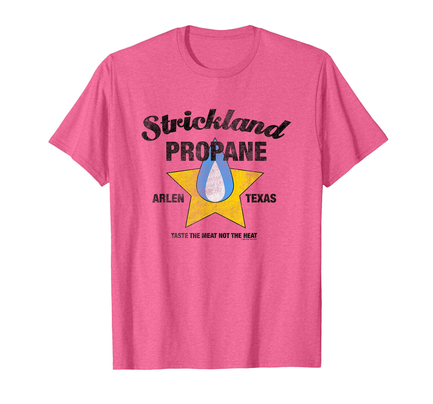 King Of The Hill Strickland Propane Arlen Texas Retro Logo T-Shirt