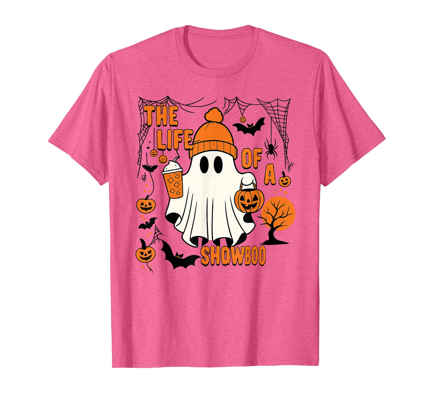 The Life of a showboo Halloween Costume Bow Boo Girls Tee T-Shirt