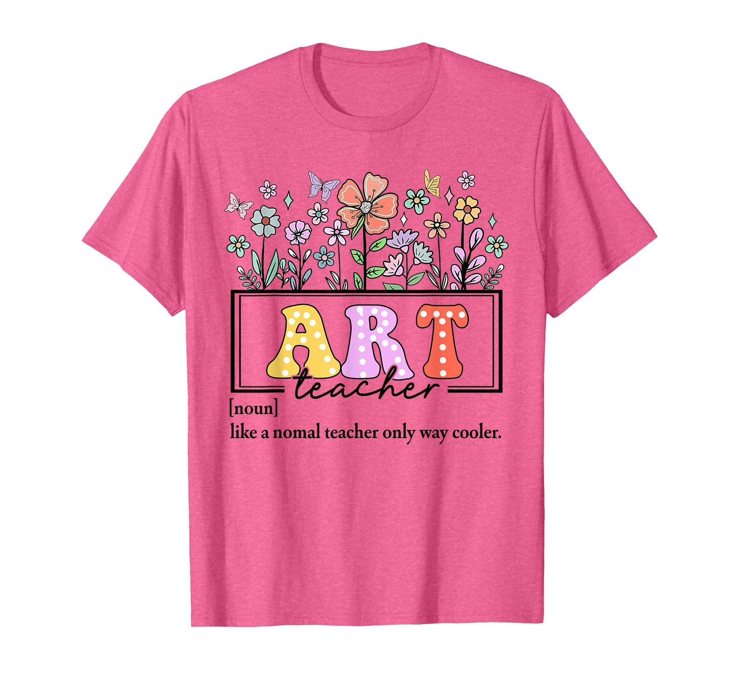 Art Teacher Definition for Back to School Teacher Day T-Shirt for Men Women Girls Kids