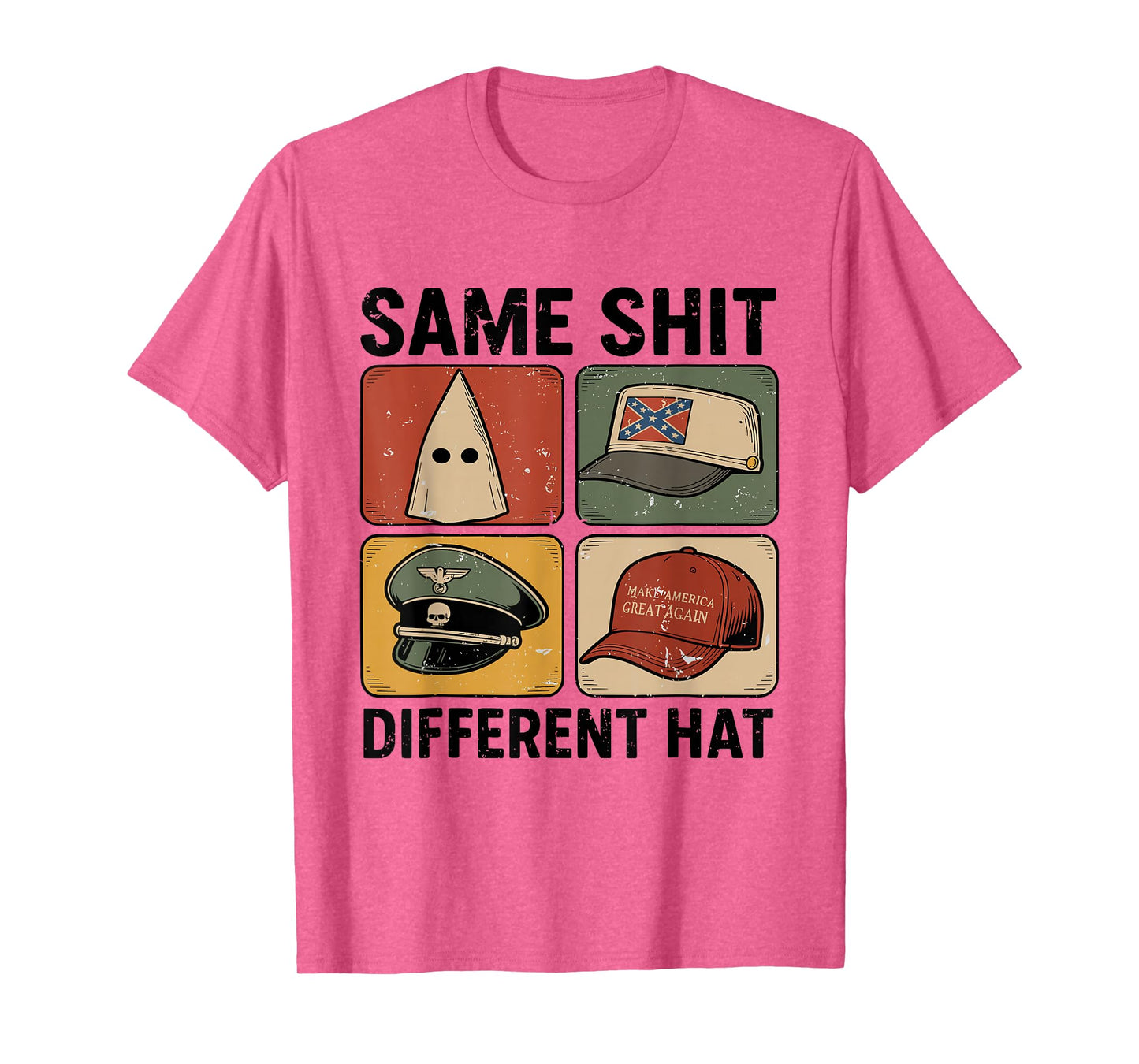 Same Shit Different Hat Funny Quote Hat Meme Womens Mens T-Shirt