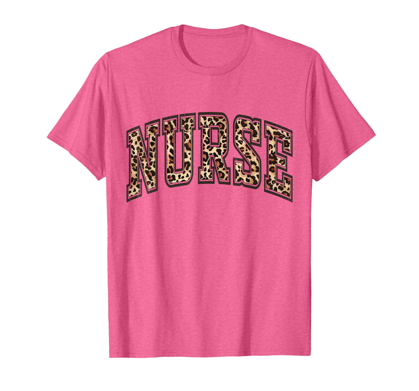 Leopard Nurse RN LPN ER Nursing School Nurse Practitioner T-Shirt