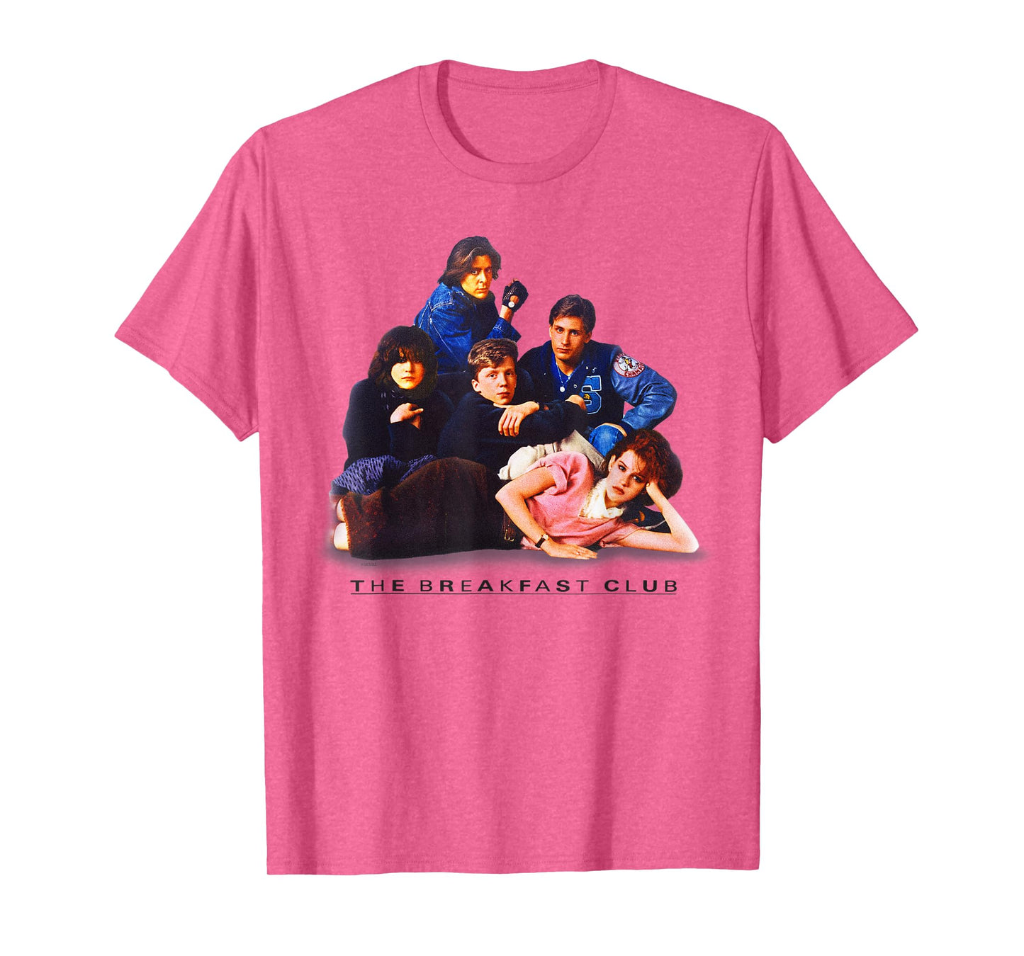 The Breakfast Club 40th Anniversary Classic Cast Photo T-Shirt