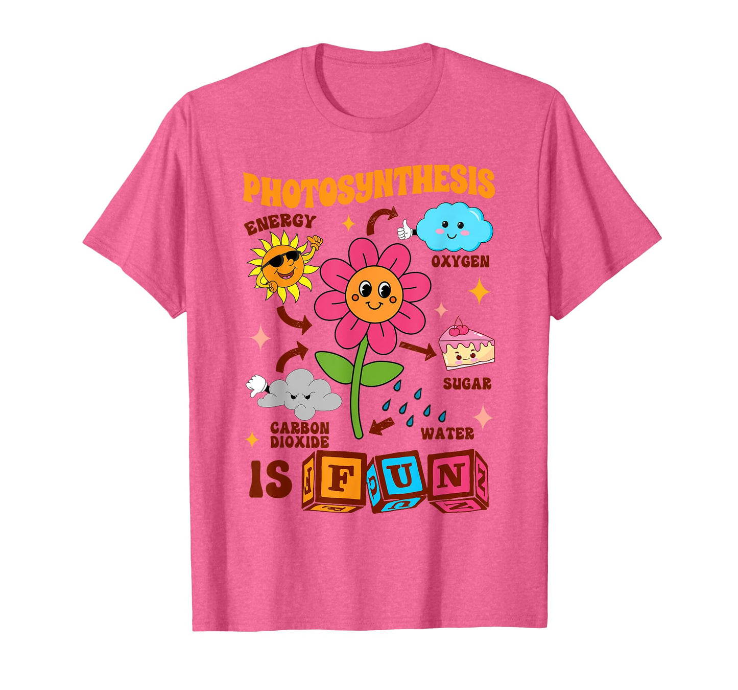 Science Lover Nature Outdoor Teacher Photosynthesis Is Fun T-Shirt for Men Women