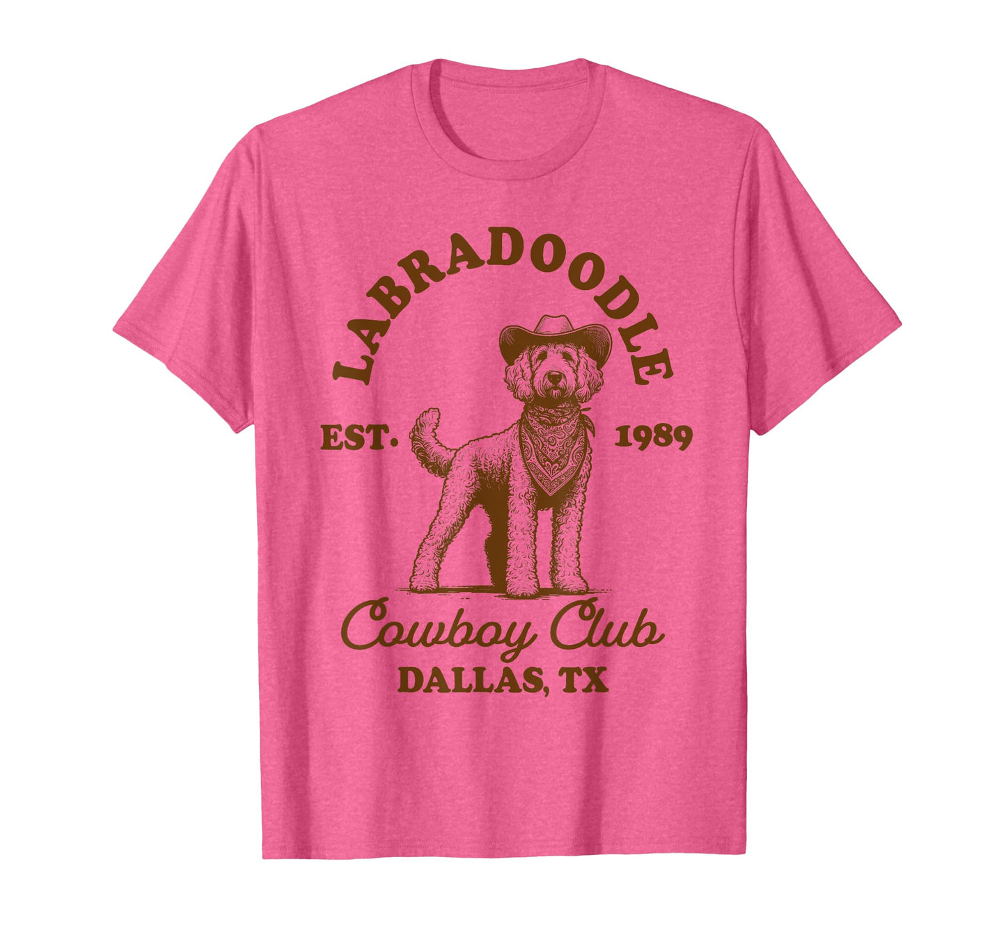 Labradoodle Mom Western Howdy Labradoodle Cowboys Club T-Shirt