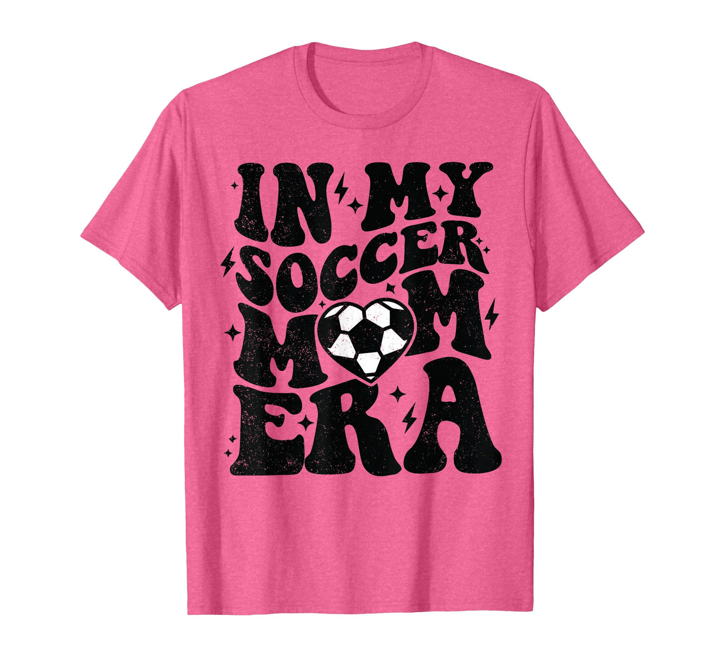 In My Soccer Mom Era Retro Soccer Mama Shirt Mother's Day T-Shirt