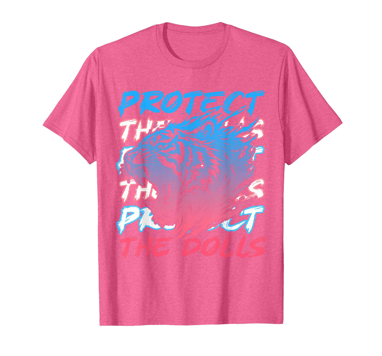 Transgender LGBT Pride Trans Pride Tiger Protects That Dolls T-Shirt