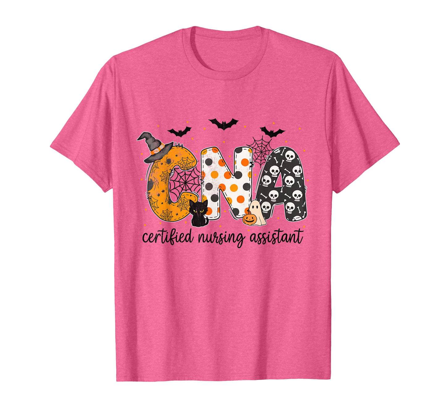 Certified Nursing Assistant CNA Nurse Life Halloween Nursing T-Shirt