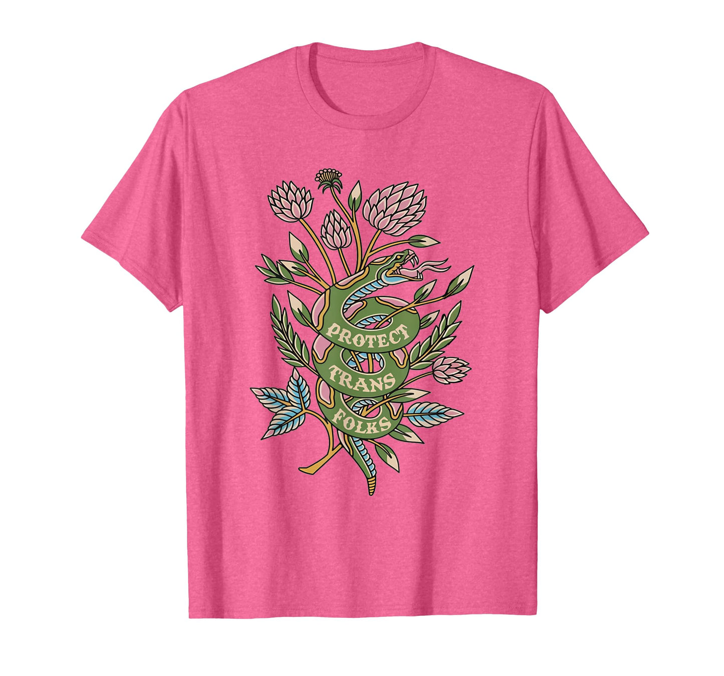 Retro Protect Trans Folks Protect Trans Rights Human Rights T-Shirt
