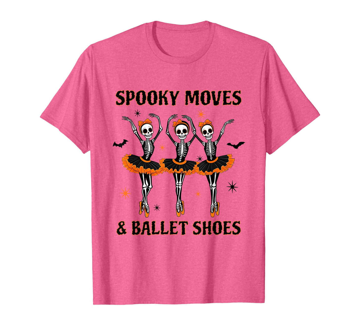 Skeleton Ballerinas Halloween Costume Dance Teacher Ballet Men Women T-Shirt