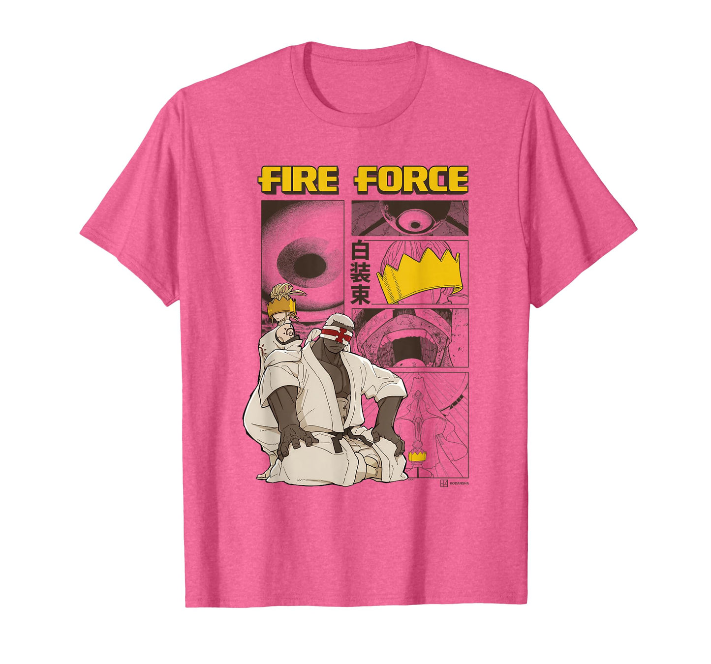 Ripple Junction x Fire Force Haumea and Charon Manga Scene T-Shirt