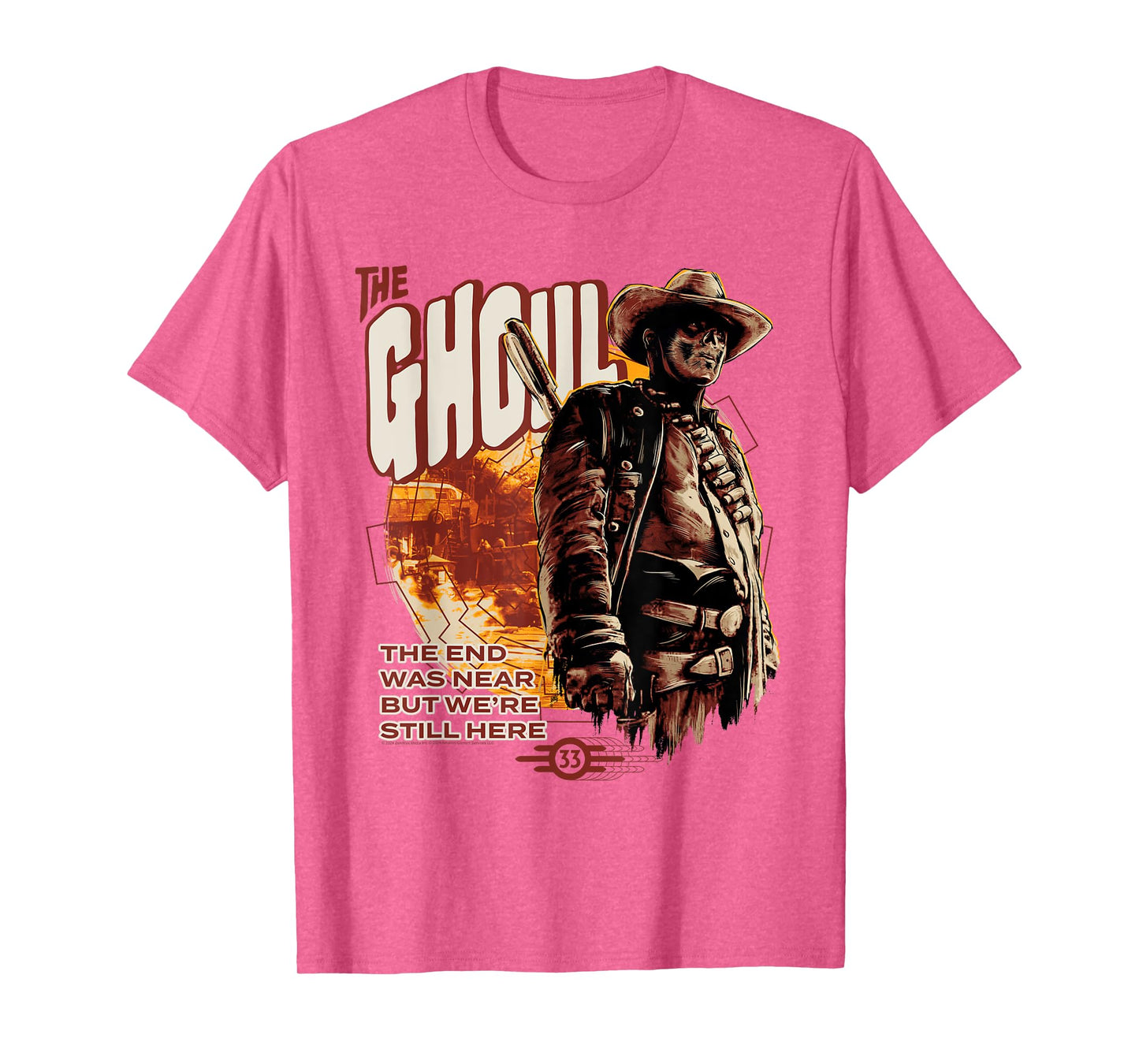 Fallout TV Series The Ghoul End Was Near Modern Edit T-Shirt