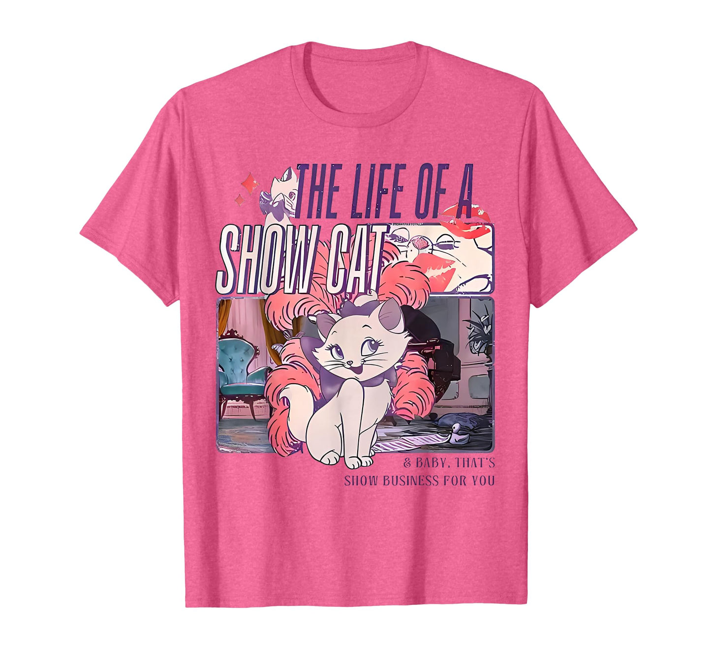 The Life of A ShowCat,Family Holiday Vacation Trip,Cat Lover T-Shirt