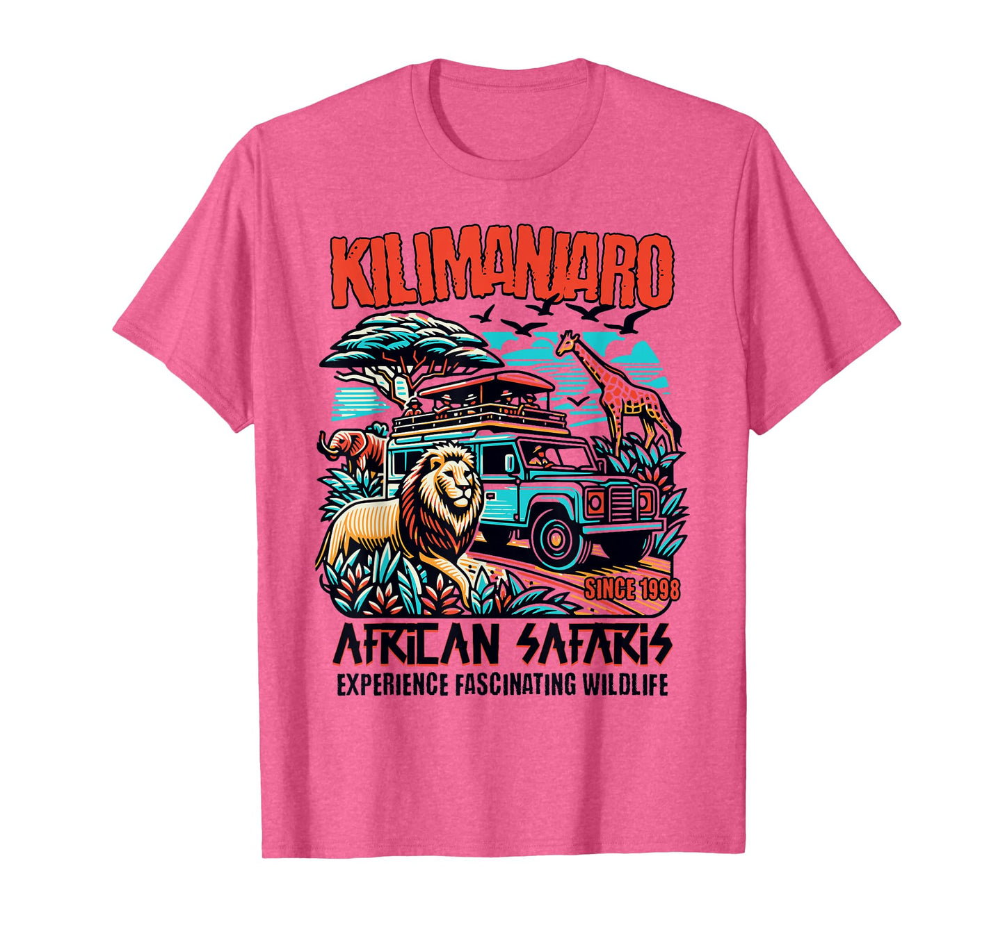 Kilimanjaro, African Safari, Animals, Theme Park Attraction T-Shirt
