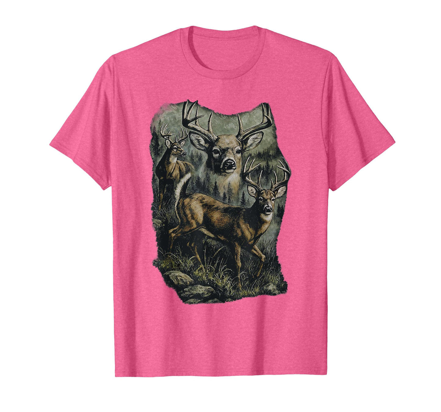 Men Kids Boys Deer Hunting Forest Wildlife Hunters Toddler T-Shirt