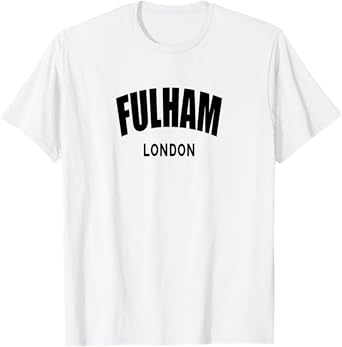 Fulham London England Vintage Souvenirs Apparel T-Shirt