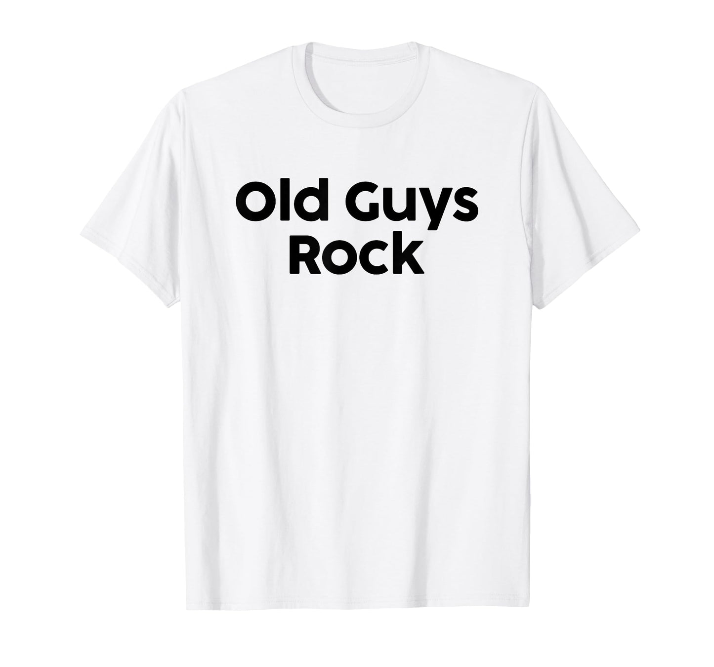Old Guys Rock Aging Funny Saying Old Age T-Shirt