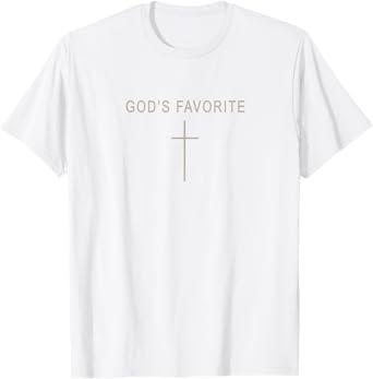 Teen Girl God's Favorite Christian Minimalist Toddler Boy T-Shirt